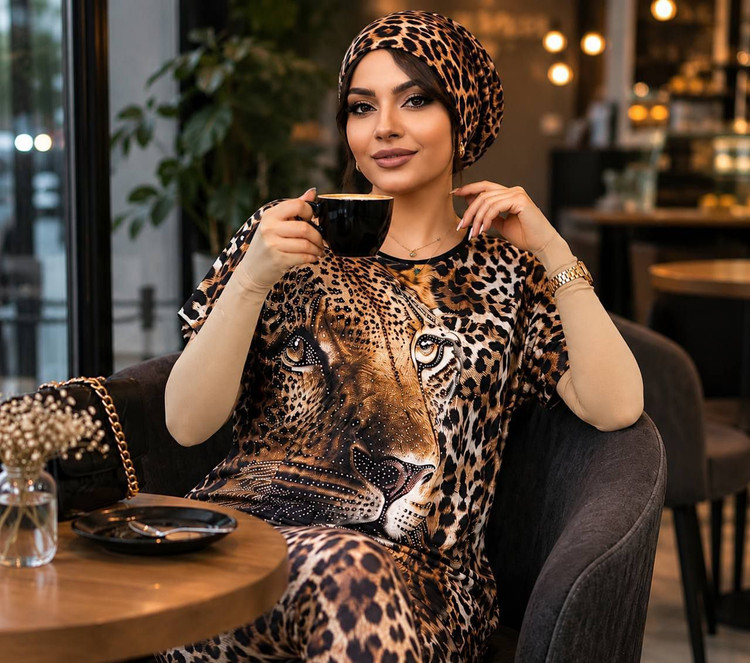 ست پلنگی ببری نگین دار