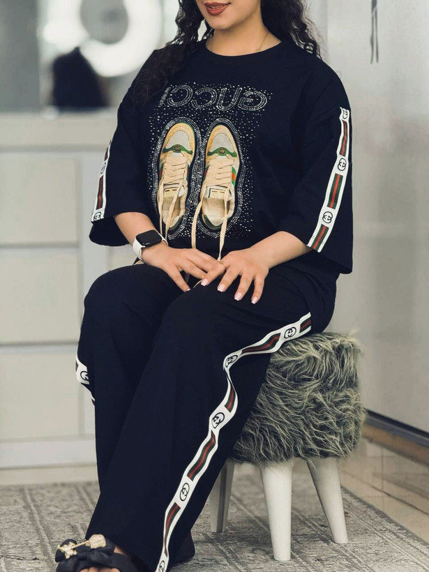 ست تیشرت شلوار گوچی کتونی