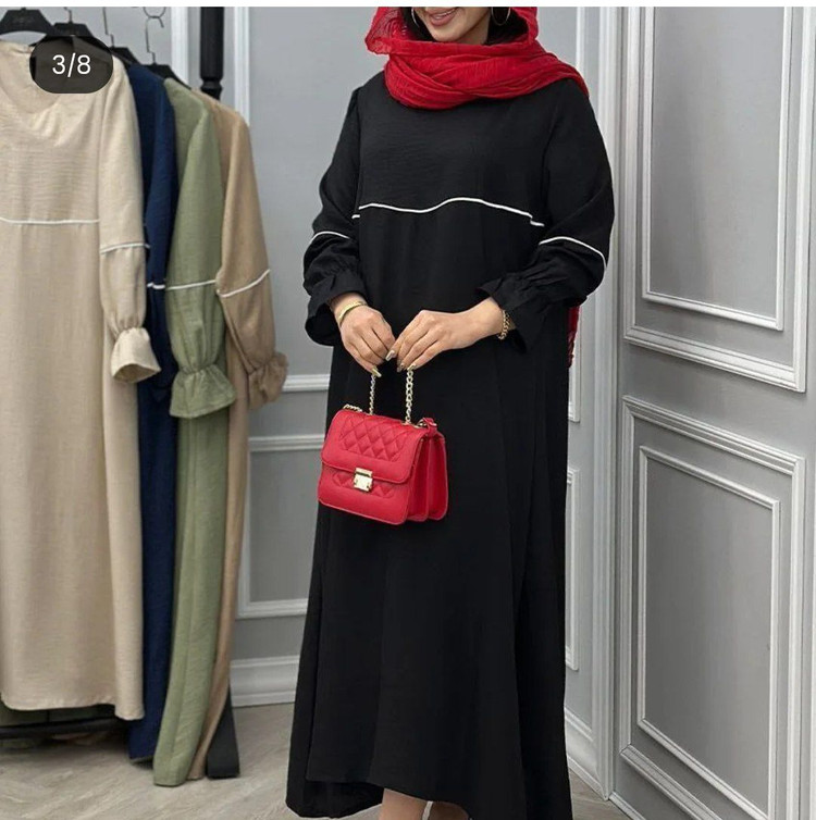 عبا مغزی دوزی آستین عروسکی
