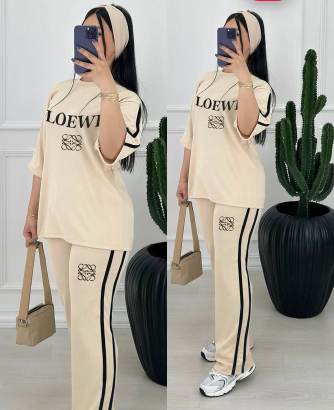 ست تیشرت شلوار خونگی لووی