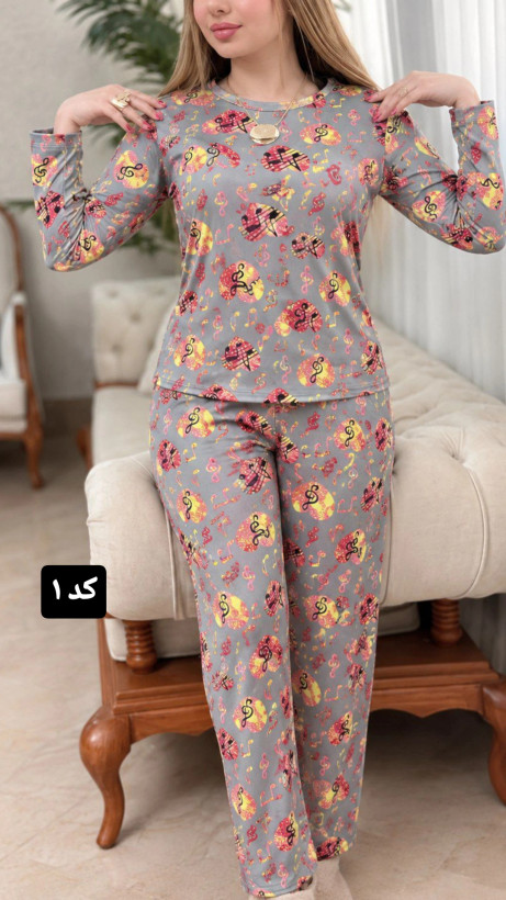 ست بلوز شلوار مخمل پاییزه