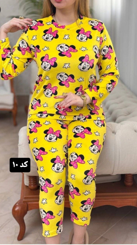 ست بلوز شلوار مخمل پاییزه